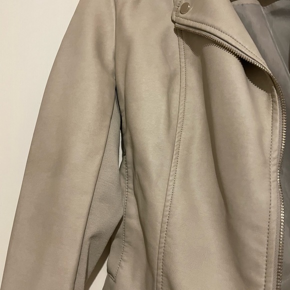 Dynamite cropped leather jacket - Picture 5 of 6